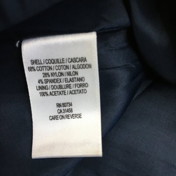 BCBGMAXAZRIA Dark Blue Pleated Lined A Line Skirt - Picture 3 of 11